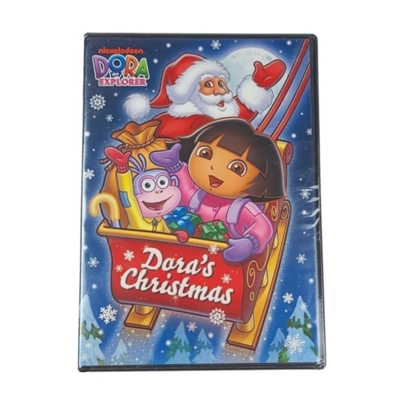 Dora's Christmas DVD Dora the Explorer Preschool Learning Video - Picture 1 of 6